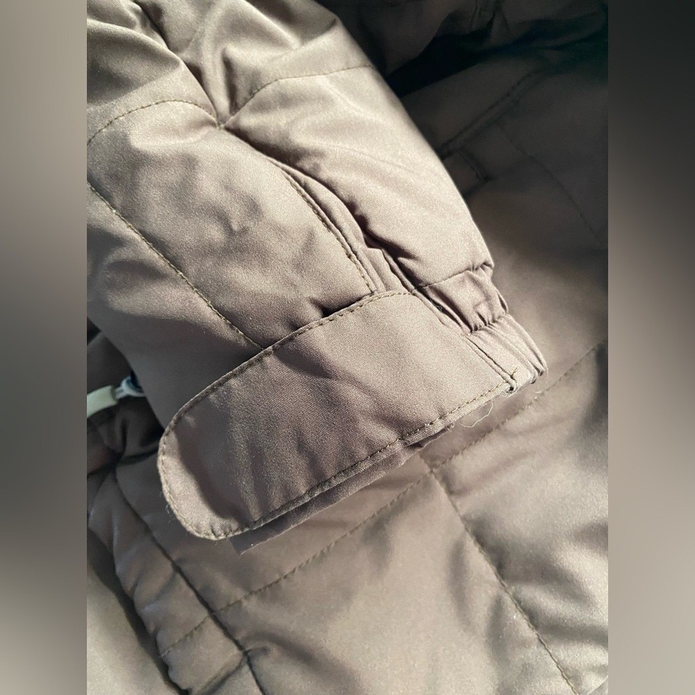 Marker Vintage Brown‎ Lightweight Quilted Puffer Ski Jacket w/ Pockets Small/S N - Picture 5 of 10